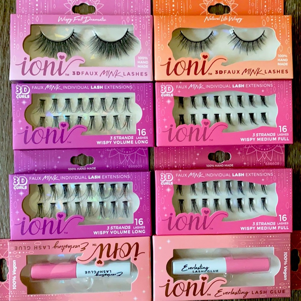 3D mink eyelashes